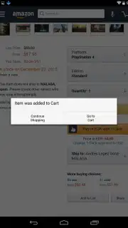 Amazon for Tablets capture 1