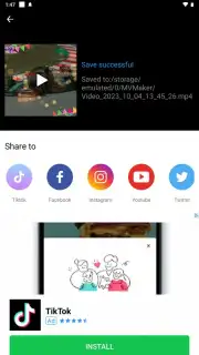 Video maker with photo & music capture 5