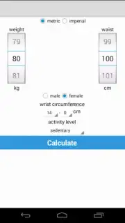 Калькулятор здоровья capture 4