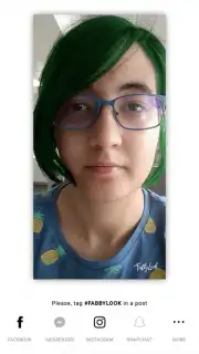 Fabby Look — hair color changer & style effects capture 7
