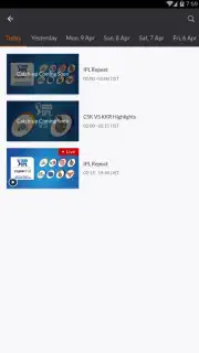 YuppTV LiveTV, Live Cricket capture 11