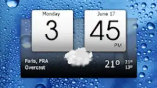 Digital Clock & World Weather