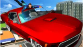Hollywood Rooftop Car Jump