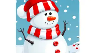 Детей головоломка - Рождество