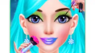 Ice Queen Makeup Dress Up
