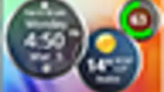 Rings Digital Weather Clock