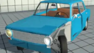 Simple Car Crash Physics Sim