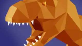 Origami dinosaurs paper shapes