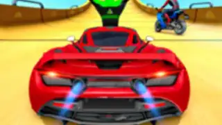 Superhero Car Stunt- Car Games