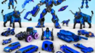 Bull Robot Car Game: Robot Game