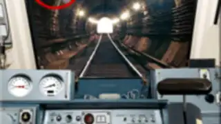 Train driving simulator