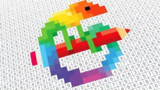 Pixel Art - Color by Number Book