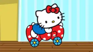 Hello Kitty games - car game