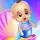 Newborn mermaid baby care game