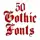 Gothic Fonts 50