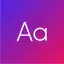 Fonts Aa - Keyboard Fonts Art