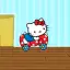Hello Kitty games - car game
