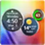 Rings Digital Weather Clock