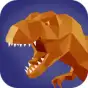 Origami dinosaurs paper shapes